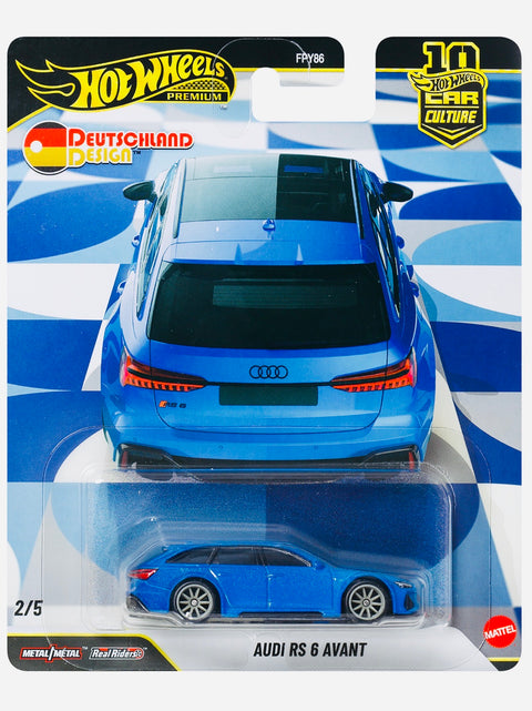 Hot Wheels 2026 Car Culture Deutschland Design Audi RS 6 Avant