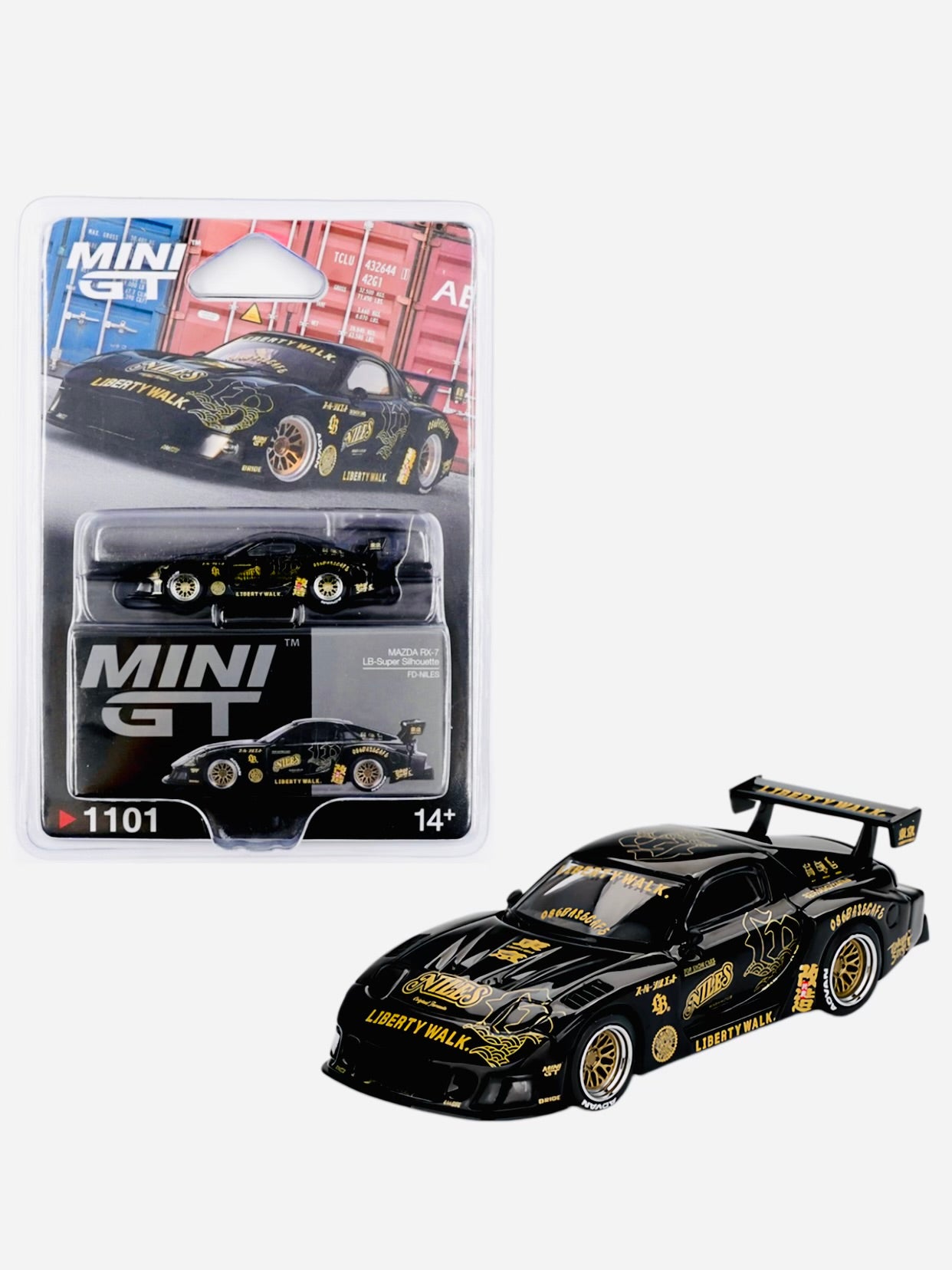 Mini GT Mijo Exclusive MAZDA RX-7 LB-Super Silhouette FD-NILES