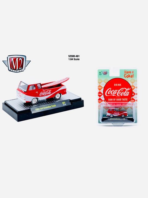M2 Machines Coca Cola 1965 Ford Econoline Truck