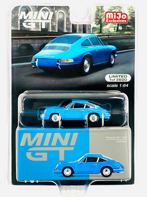 Mini GT Mijo Exclusive Porsche 901 1963 ‘Quickblau’ Blue #707