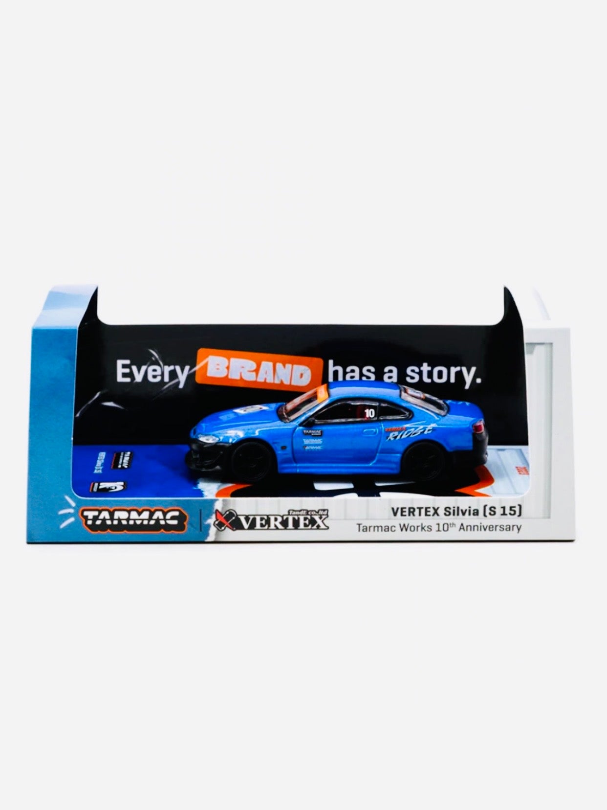 Tarmac VERTEX 6台セット Tarmac Works Factory Sealed Global 64 VERTEX Silvia (S 15) Tarmac
