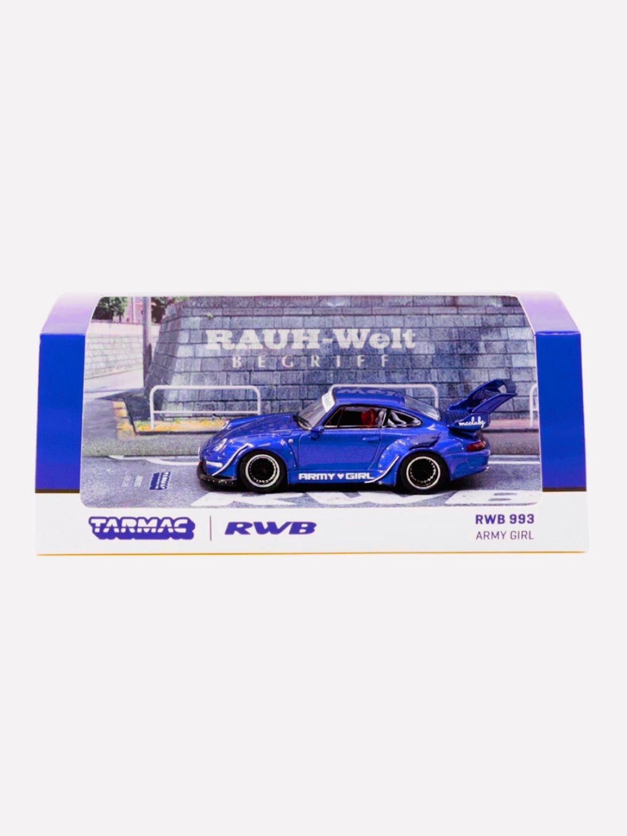Tarmac Works Factory Sealed Hobby 64 RWB 993 Army Girl – Jcardiecast