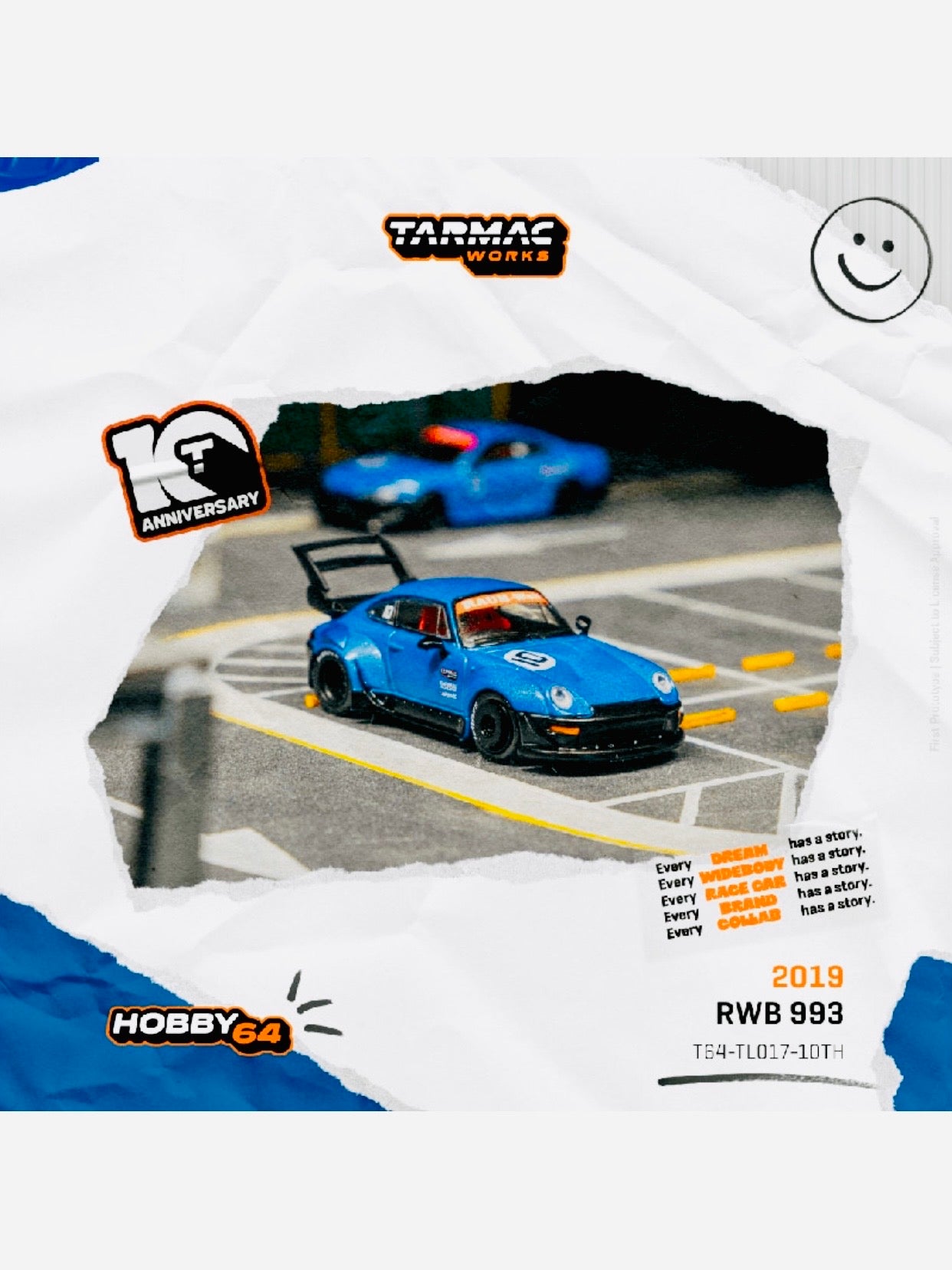 Tarmac Works Factory Sealed Hobby 64 RWB 993 Tarmac Works 10th