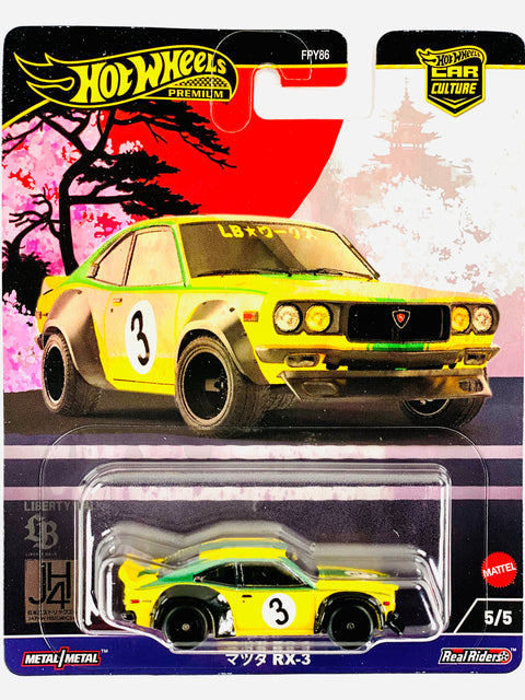 Hot Wheels 2024 Japan Historic 4 Case B Mazda RX-3