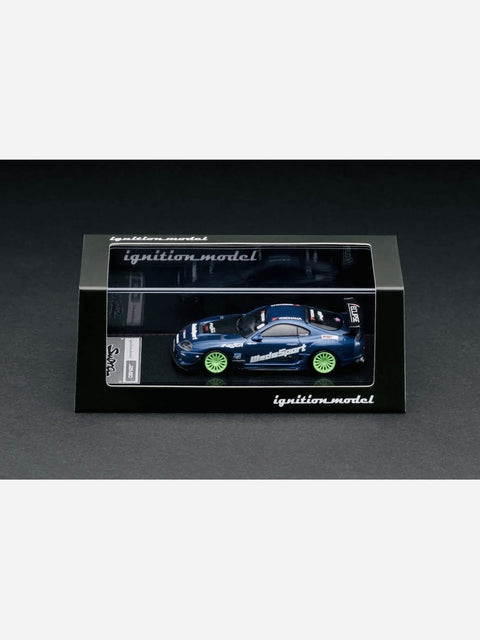 Ignition Model Factory Sealed Toyota Supra (JZA80) RZ in Blue