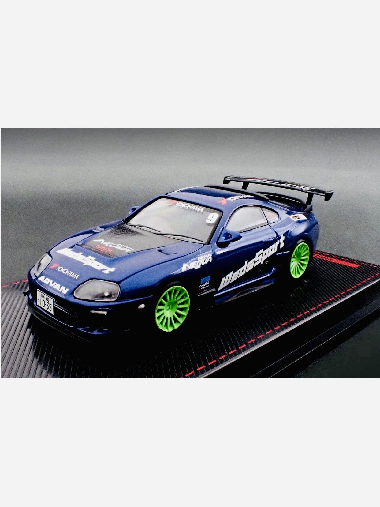 Ignition Model Factory Sealed Toyota Supra (JZA80) RZ in Blue