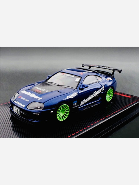 Ignition Model Factory Sealed Toyota Supra (JZA80) RZ in Blue