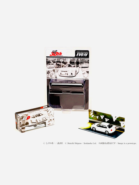 Initial D Hobby Japan JDM64 30th Anniversary Mitsubishi Lancer RS Evolution IV / Initial D Seiji Iwaki VS Takumi Fujiwara