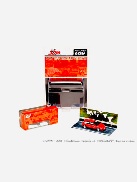 Initial D Hobby Japan JDM64 30th Anniversary Honda CIVIC (EG6) Myogi Night Kids / Initial D Shingo Shoji VS Takumi Fujiwara