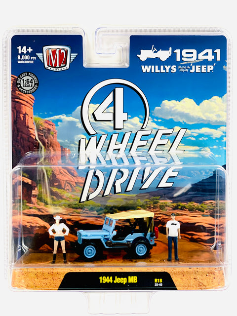 M2 Auto Figs 4 Wheel Drive 1944 Jeep MP