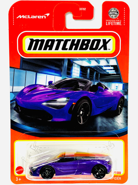 Matchbox 2024 Basic Case H 2019 McLaren 720S Spider