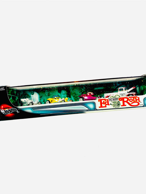 Hot Wheels 2000 Custom Series Ed Roth (4 Car Set) - Rubberband Residue