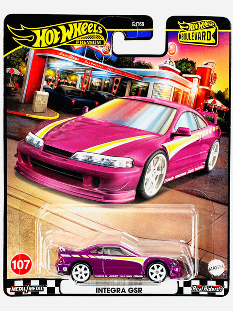 Hot Wheels 2024 Boulevard Custom '01 Acura Integra GSR #107