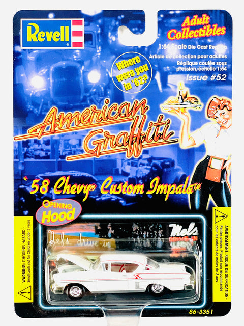 Revell American Graffiti '58 Chevy Custom Impala - Damaged Card