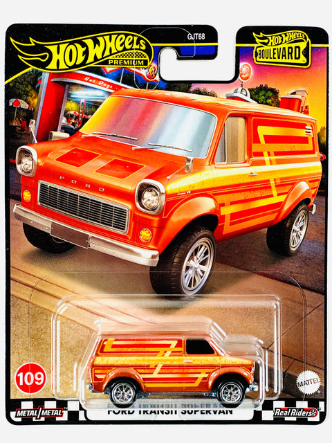 Hot Wheels 2024 Boulevard Ford Transit Supervan #109