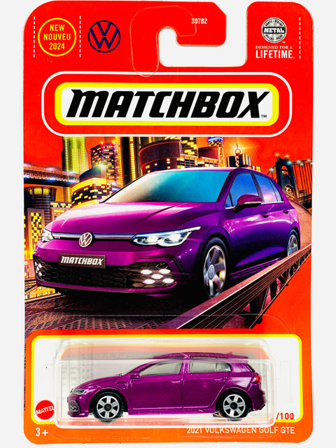 Matchbox 2024 Basic Case J 2021 Volkswagen Golf GTE