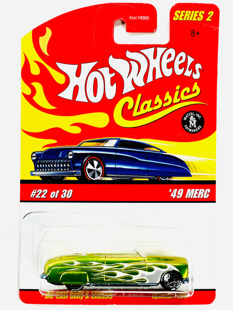 Hot Wheels 2005 Classics Series 2 '49 Merc AntiFreeze - Damaged Card/Blister