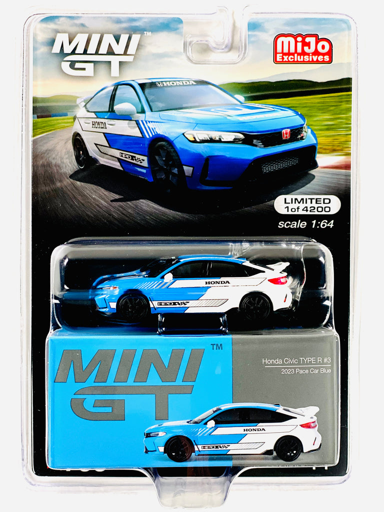  特価ブログのポータルサイト Mijo GT Mini Exclusive Car Pace 2023 #3 R Type Civic Honda ミニカー