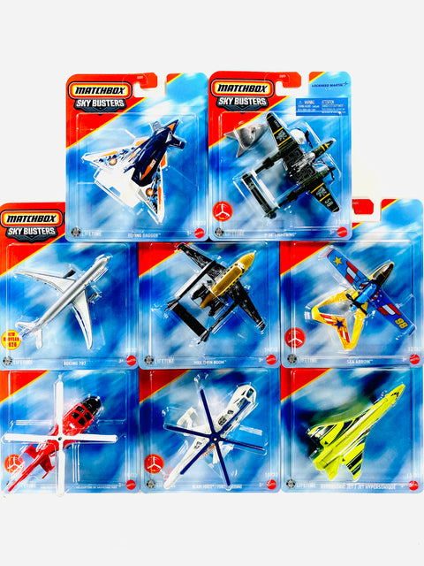 Matchbox 2026 Skybusters Factory Sealed Case H (8 Pieces)