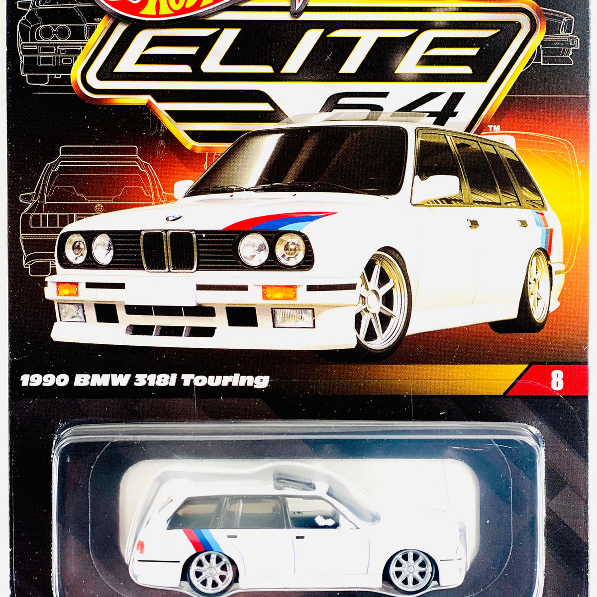 ホットウィール Elite 64 BMW トヨタ ハイラックス エリート RLC Hot Wheels Elite 64 1989 Toyota HiLux Stadium Truck | Mattel
