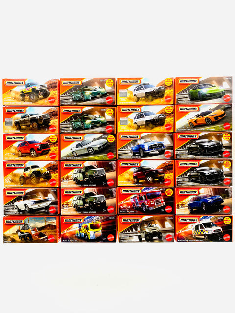 Matchbox 2026 Power Grabs Case F (24ct Assortment Mix Varies)