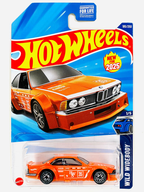 Hot Wheels Wild Widebody BMW 635 CSi Orange 185/250 - Damaged Card