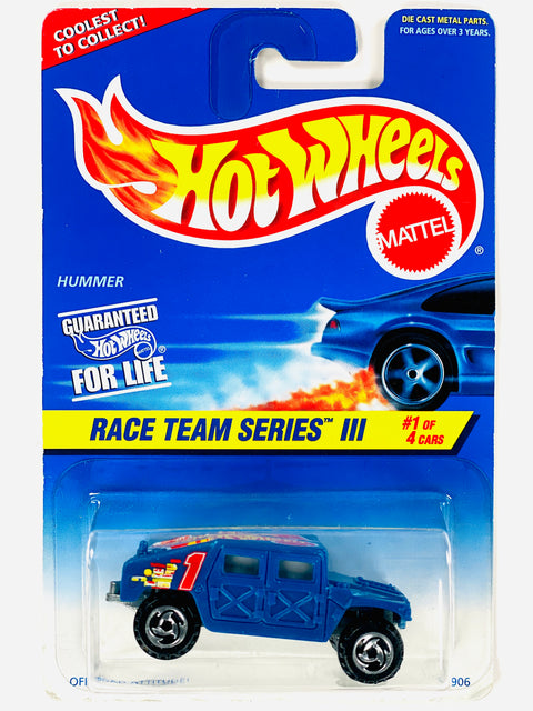 Hot Wheels Race Team Series III Hummer - Damaged Card