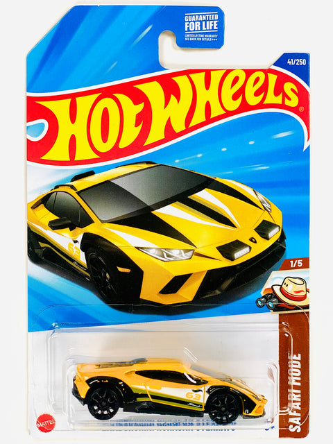 Hot Wheels Safari Mode Lamborghini Huracan Sterrato 41/250 - Damaged Card
