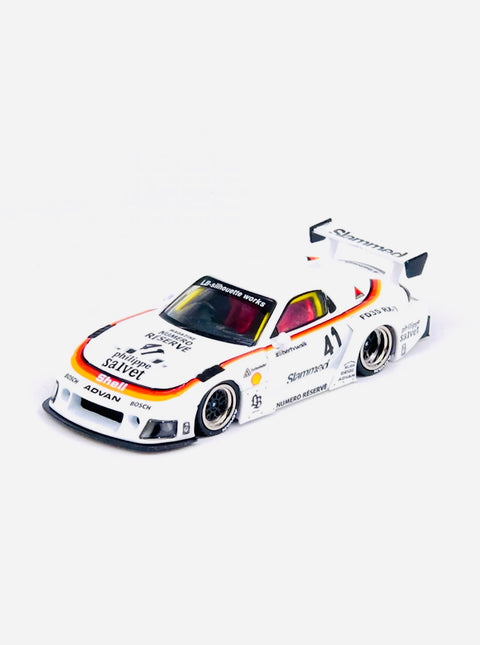 Inno64 RX7 (FD3S) LB-Super Silhouette White RX7-02