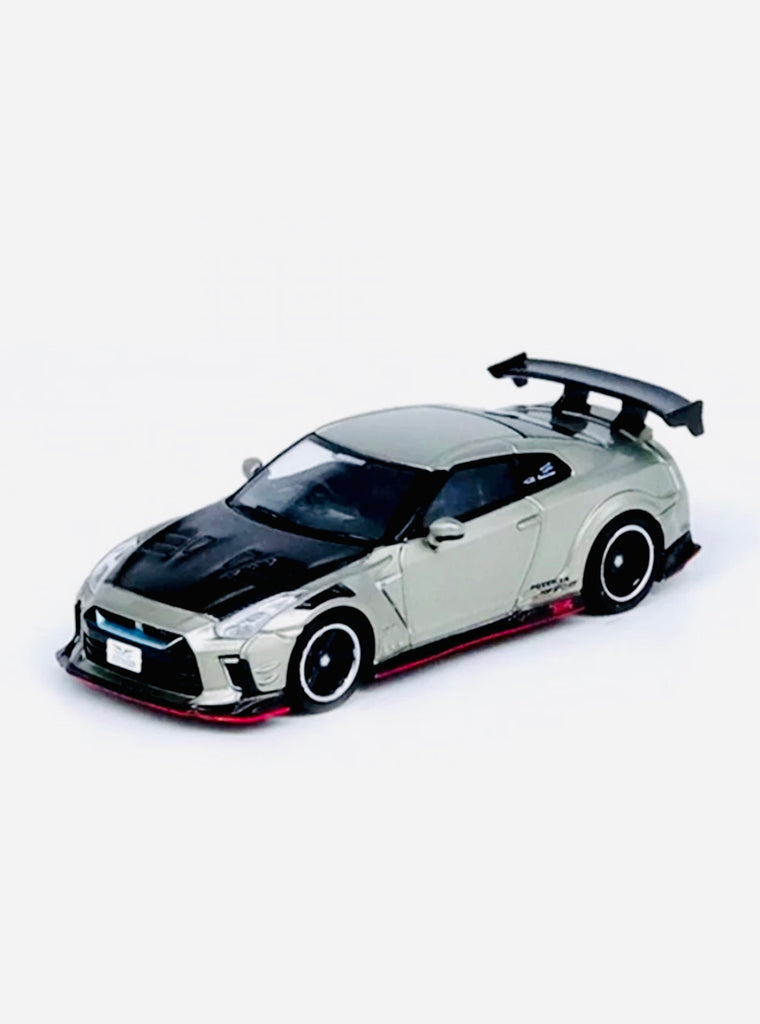 INNO64 Nissan GT-R (R35) Top Secret HK Toycar Salon 2024 Exclusive Navy Blue