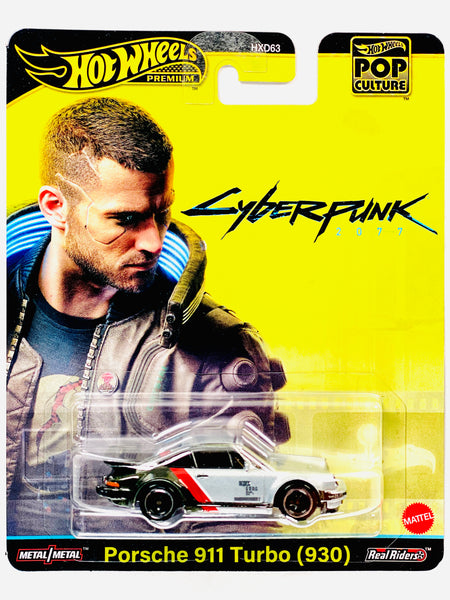 Hot Wheels 2024 Pop Culture Case F Cyberpunk Porsche 911 Turbo