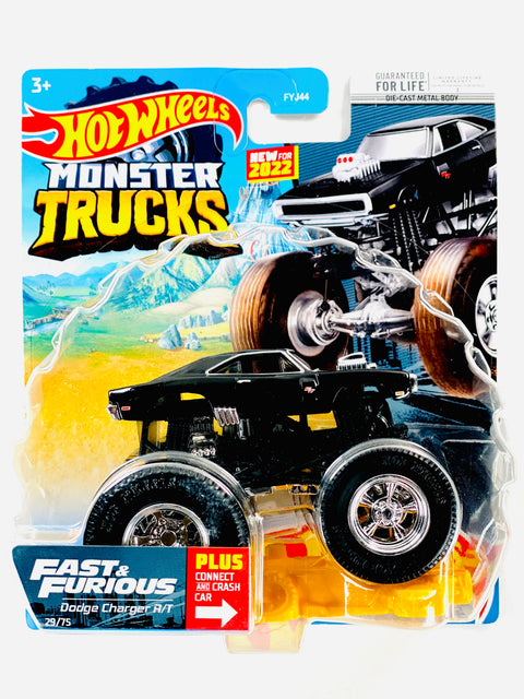 Hot Wheels 2022 Monster Truck Fast & Furious Dodge Charger R/T (29/75) -Damaged Card