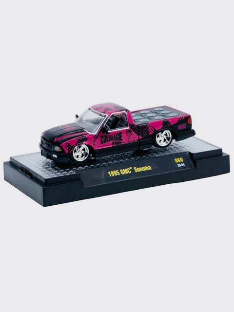 M2 Machines Auto-thentics Detroit-Muscle Courage 1995 GMC Sonoma Truck