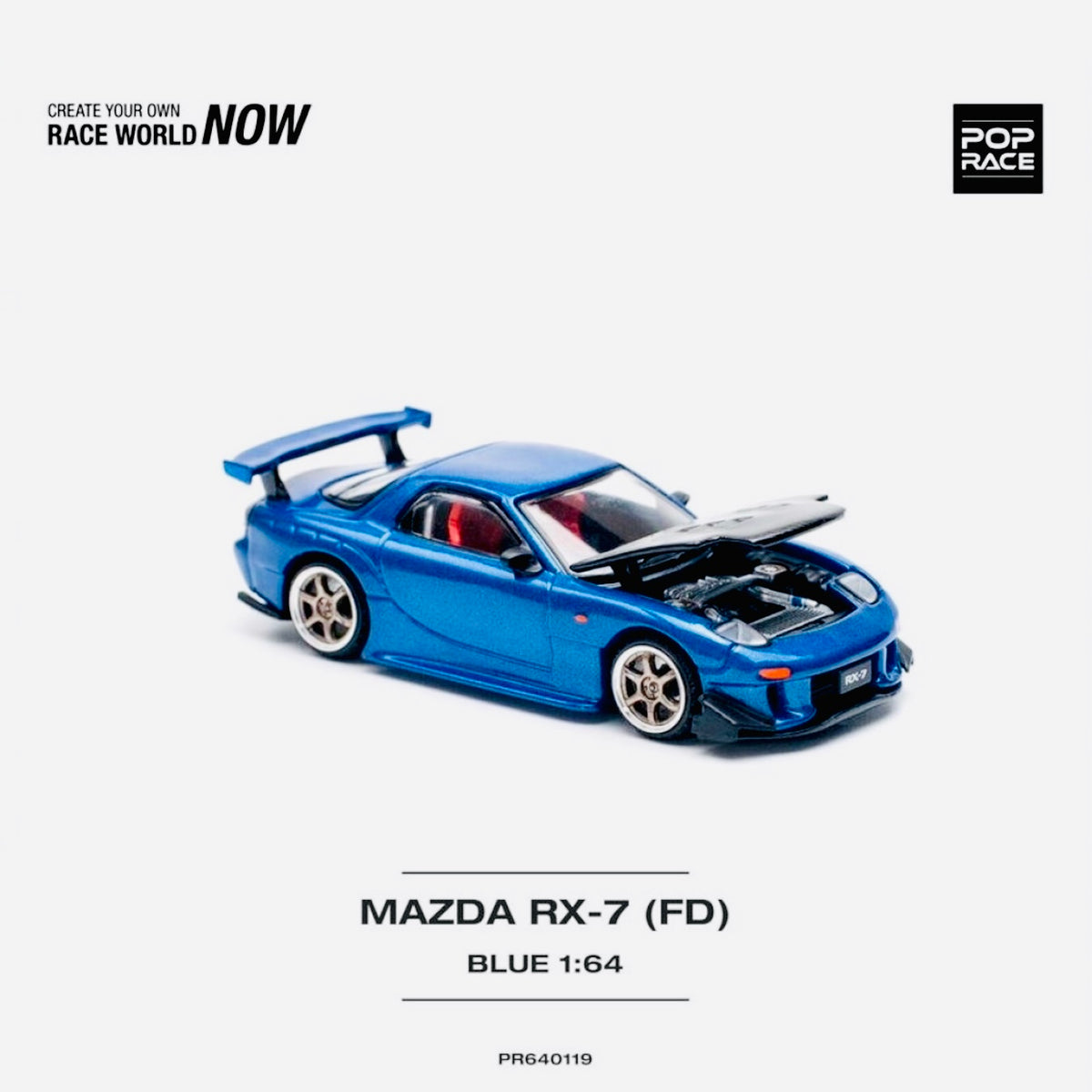 ポップレース専用ディナーカー - マツダ RX-7 レアメミヤ