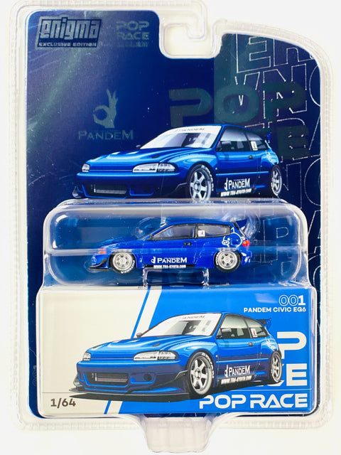 Pop Race Pandem Honda Civic EG6 #001