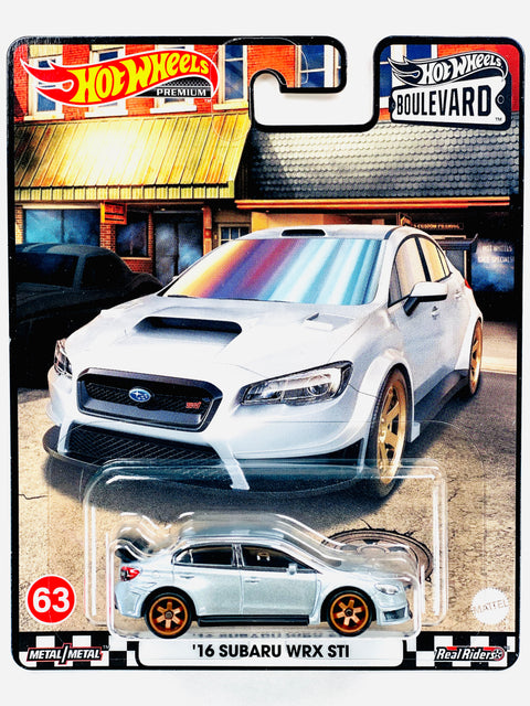 Hot Wheels 2024 Boulevard '16 Subaru WRX STI #63