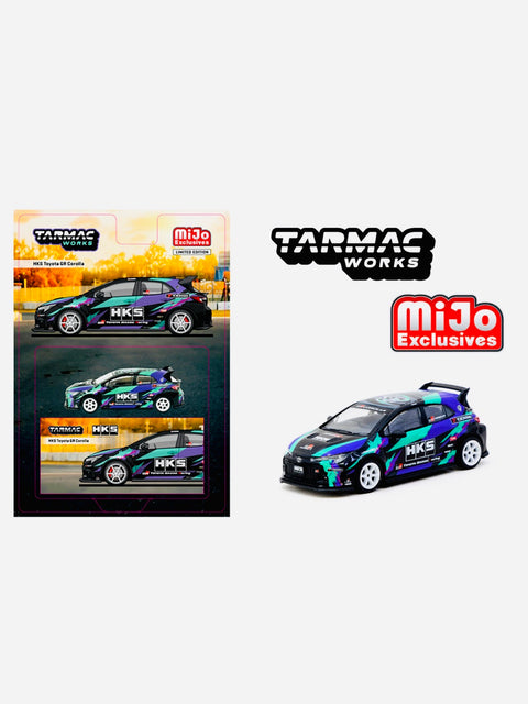 Tarmac Works Mijo Exclusive HKS Toyota GR Corolla