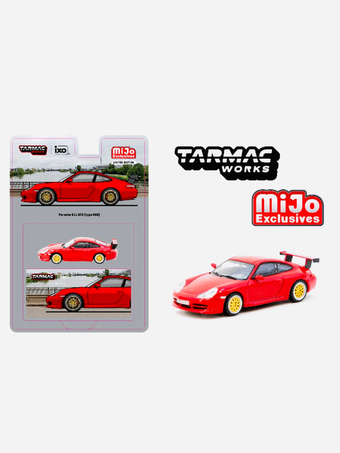 Tarmac Works Mijo Exclusive Porsche 911 GT3 (Type 996) Red