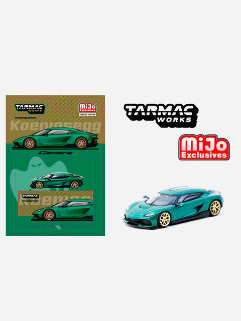 Tarmac Works Mijo Exclusive Global 64 Koenigsegg Gemera Green