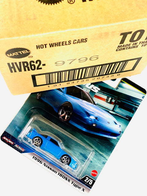 Hot Wheels 2024 Fast & Furious 1996 Nissan 180SX Type X Factory Sealed Solid Pack (10 Cars)