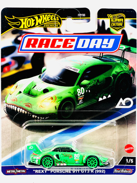 Hot Wheels 2024 Race Day 2 Case D "Rexy" Porsche 911 GT3 R (992)