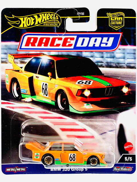 Hot Wheels 2024 Race Day 2 Case D BMW 320 Group 5 - Damaged Card