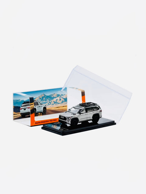 GCD Factory Sealed Toyota Sequoia TRD PRO LHD Silver