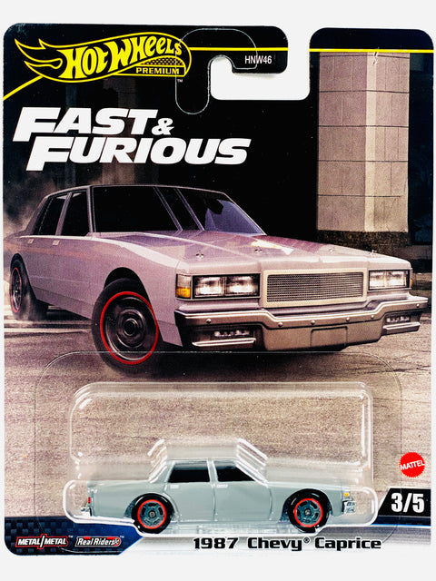 Hot Wheels 2024 Fast & Furious Case H 1987 Chevy Caprice Lowrider - Damaged Card