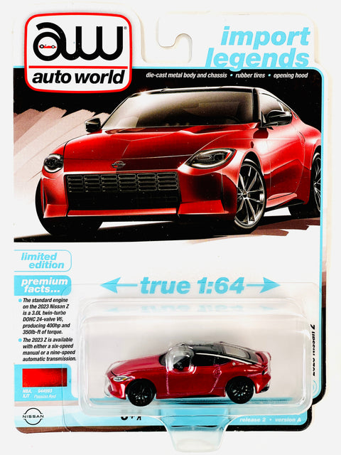 Auto World Import Legends 2023 Nissan Z Passion Red
