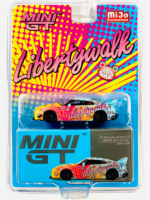 Mini GT Mijo Exclusive LB-Silhouette Works GT Nissan 35GT-RR Ver.1 LBWK KUMA #742