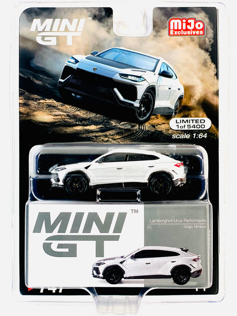 Mini GT Mijo Exclusive Lamborghini Urus Performante Grigio Nimbus #747