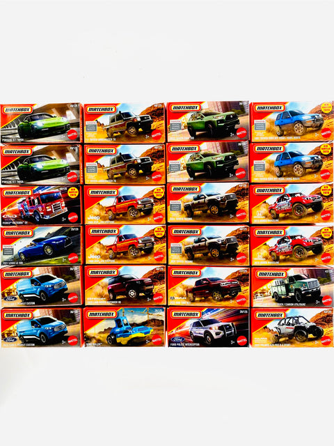 Matchbox 2026 Power Grabs Case D (24ct Assortment Mix Varies)