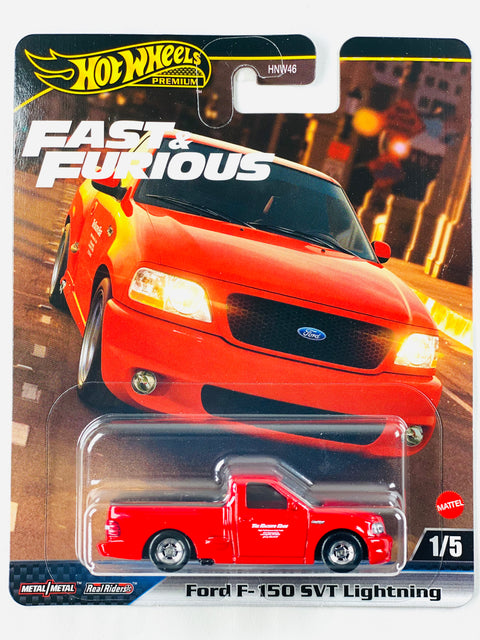 Hot Wheels 2024 Fast & Furious Case H Ford F-150 SVT Lightning - Damaged Card