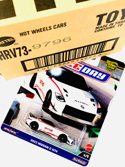 Hot Wheels 2024 Car Culture 2023 Nissan Z GT4 Factory Sealed Solid Pack (10 Cars)